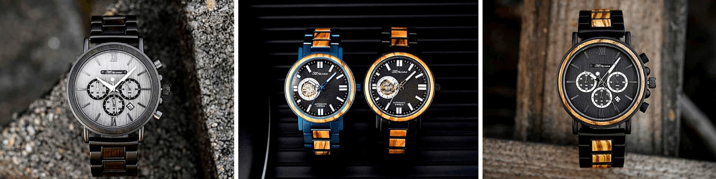 FL Watch Officiel ®| Montre en bois Homme | Collection Allure